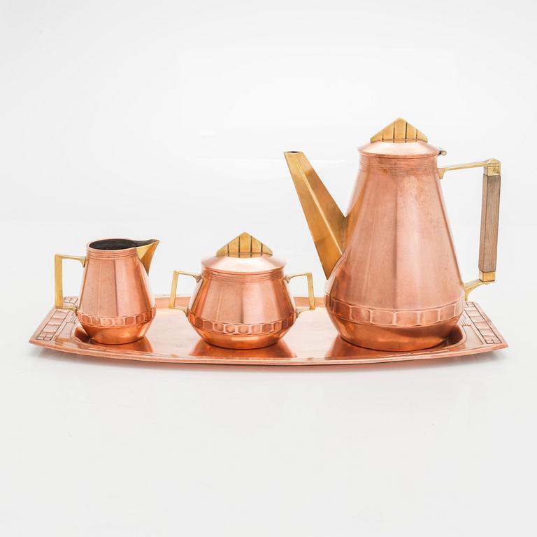 An early 20th century  4-piece coffee set.