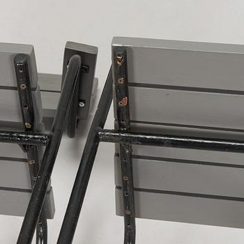Einari Teräsvirta, probably, a 5-piece garden furniture set, mid-20th century.