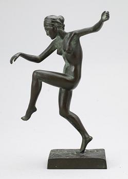 ARVID KNÖPPEL, skulptur, brons, signerad och daterad -24.
