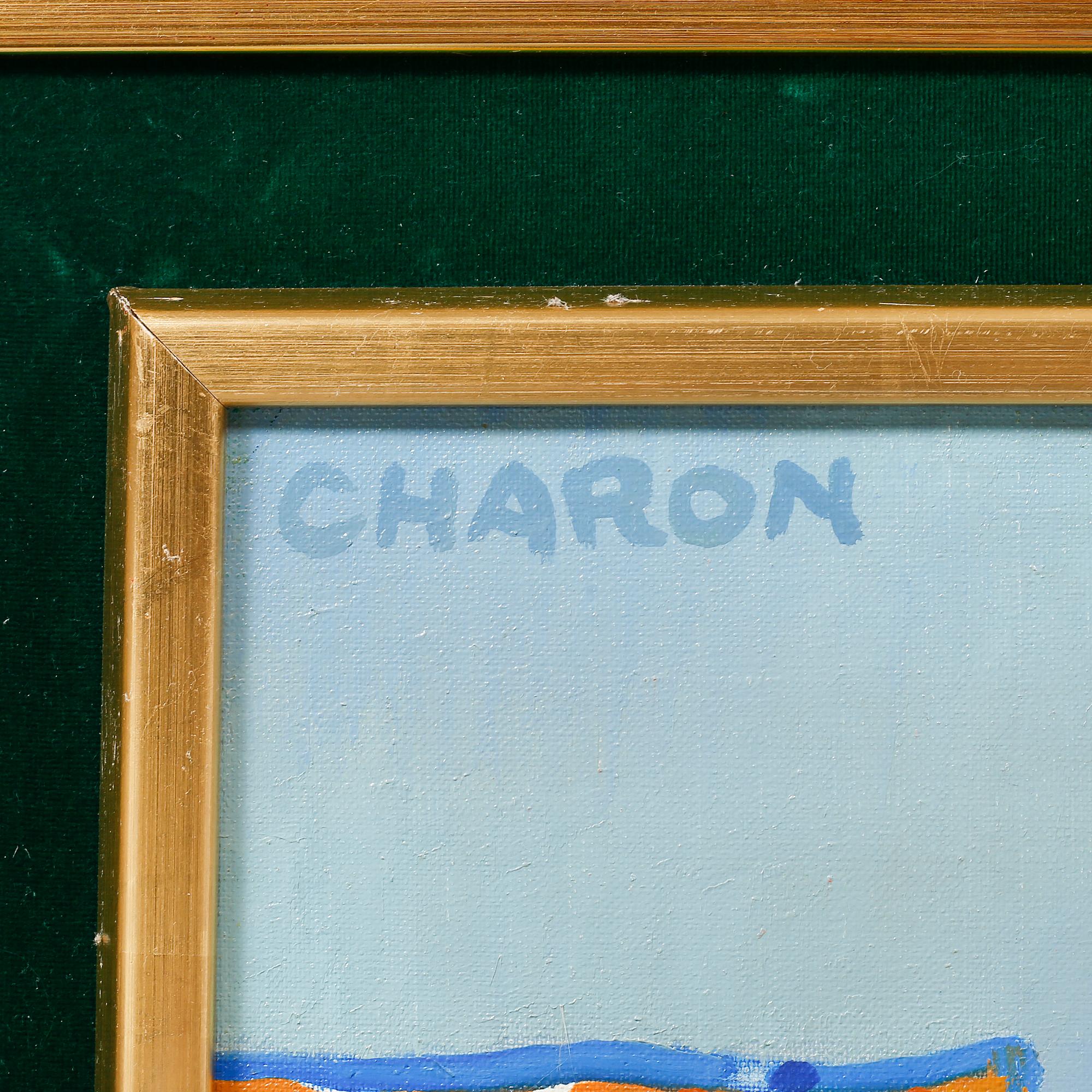 GUY CHARON, olja på duk, signerad.
