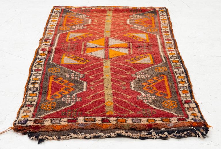 An antique, central Anatolian yastik fragment, c. 113 x 53 cm.