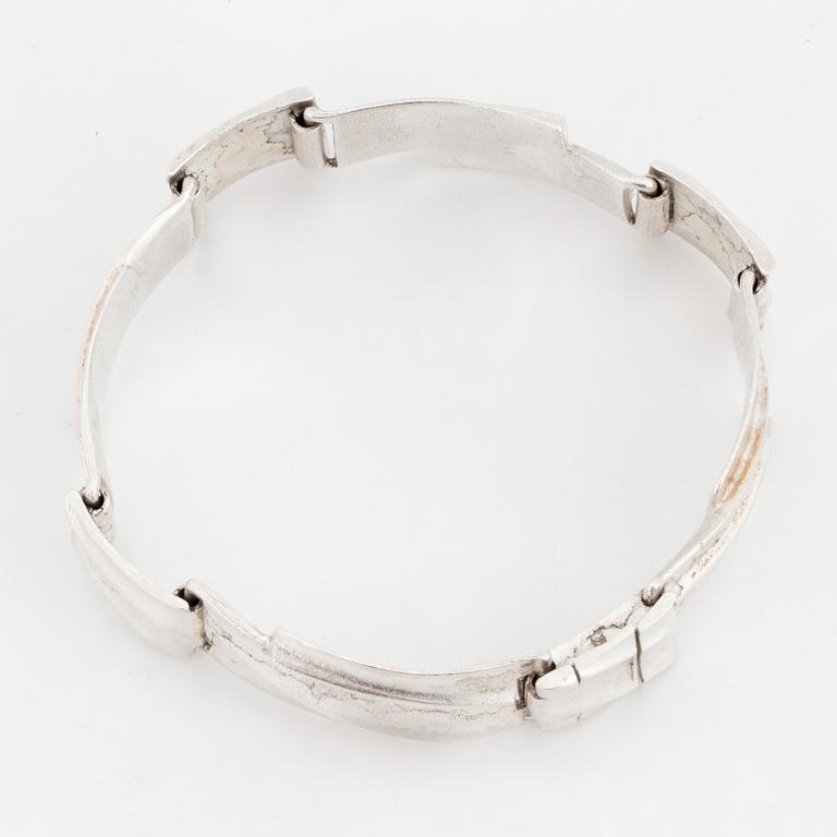 ARMBAND, sterlingsilver. Lapponia 1993.