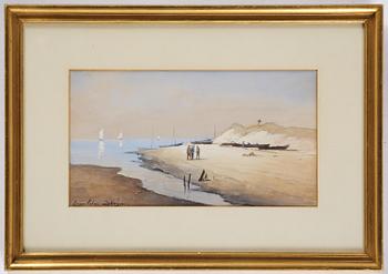 Anna Palm de Rosa, Beach view from Skagen.