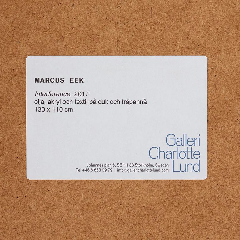 Marcus Eek, "Interference".