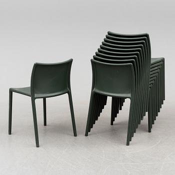 JASPER MORRISON, stolar, 10 st, "Air-Chair", Magis, Italien.