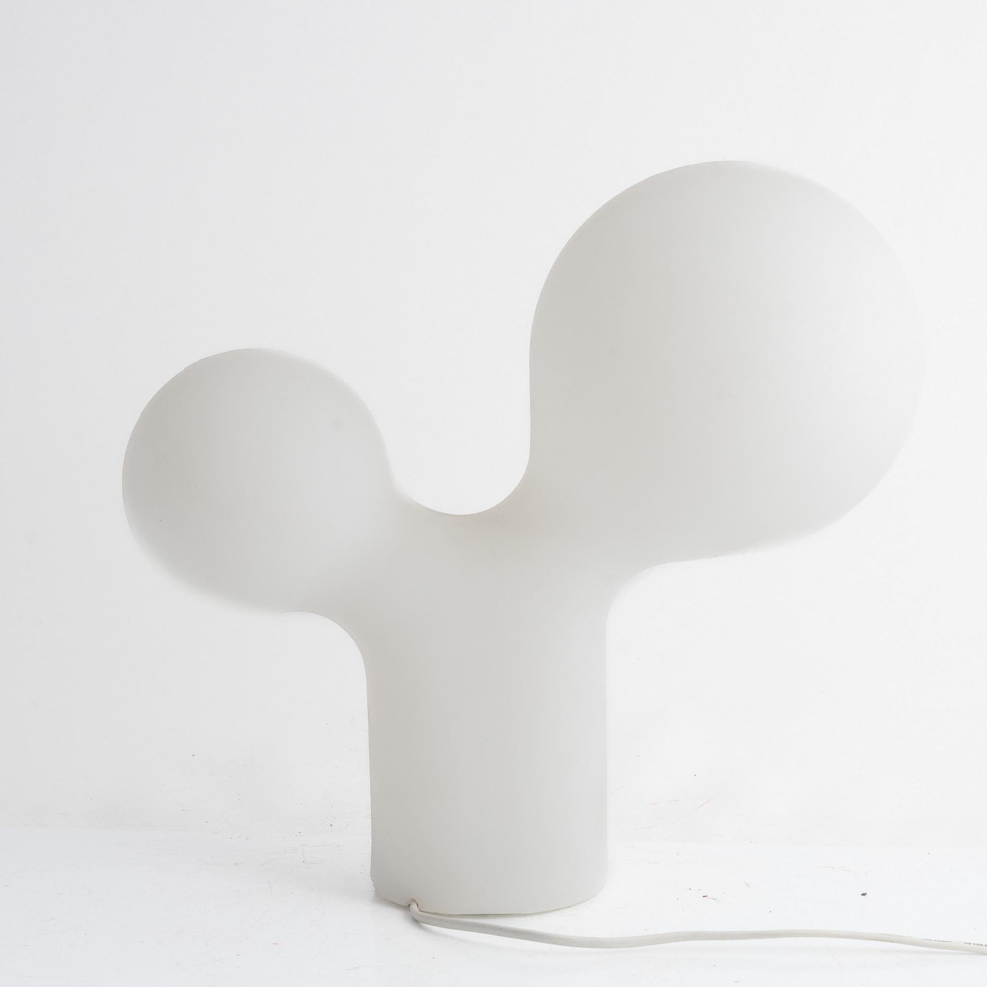Eero Aarnio, bordslampa, "Double Bubble", Melaja Oy, Finland.