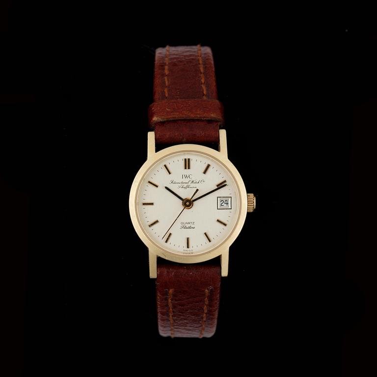 ARMBANDSUR, dam, 18k guld,  IWC, International Watch Company, 1980-tal.