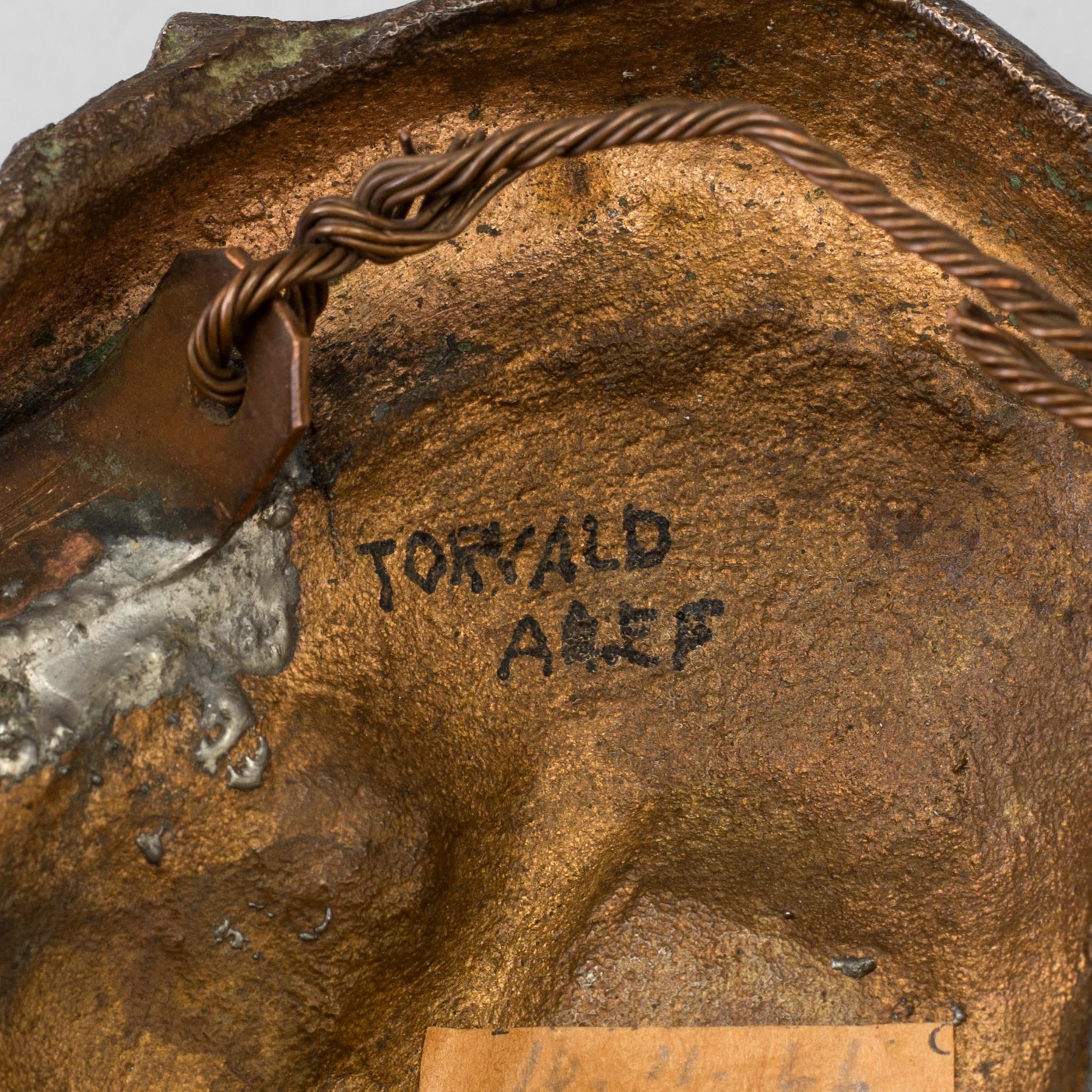 THORWALD ALEF, a wall sculpture, signed. - Bukowskis