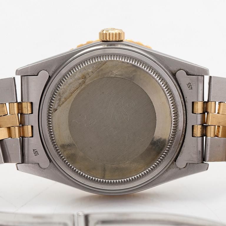 Rolex, Oyster Perpetual, Datejust, Turn-O-Graph, rannekello, 36 mm.