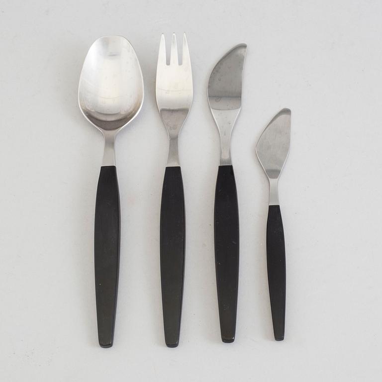 FOLKE ARSTRÖM, a 19 pcs stainless steel piece cutlery set from Gense, Eskilstuna.