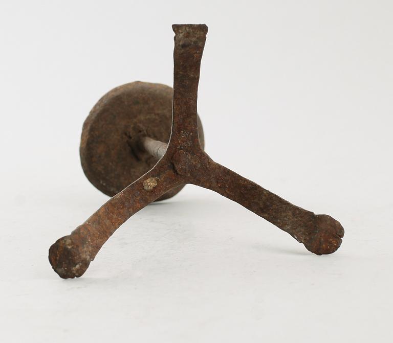 LJUSSTAKE, smide, 1700-tal.