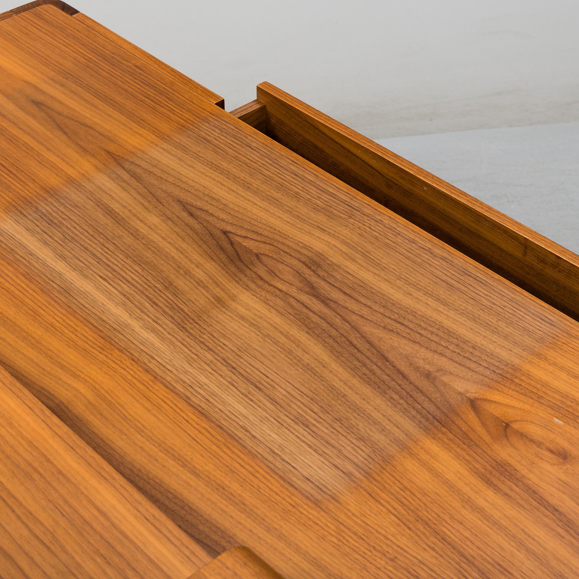 A 21st Century walnut 'Saffo' writing desk by Carlo Ballabio, from Porada.