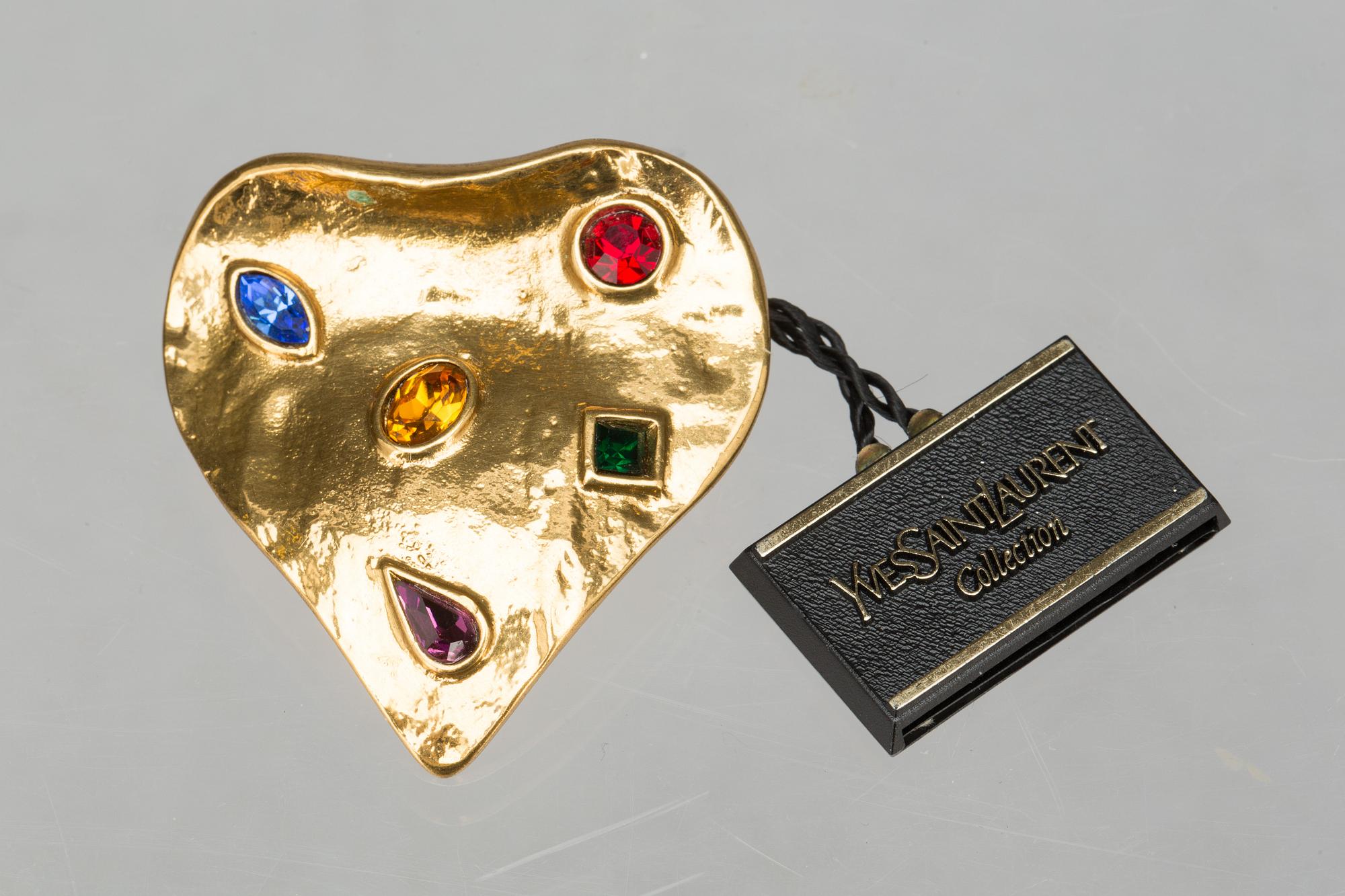 BROSCH/HÄNGE, bijouteri, Yves Saint Laurent.