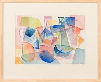 MAURI FAVÉN, watercolour, signed and dated -82.