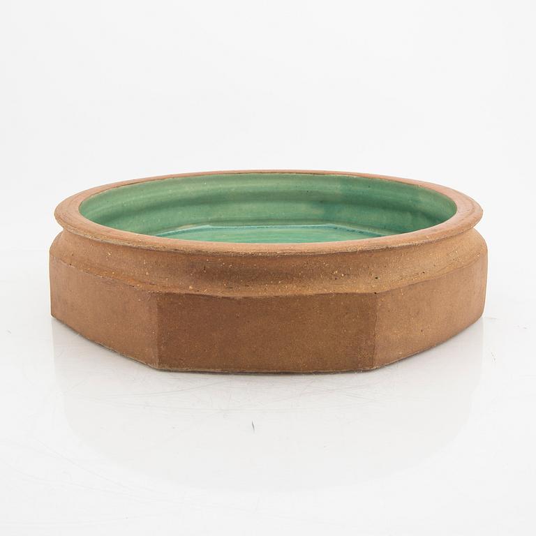 Signe Persson-Melin,  a signed and dated 1965 glazed stoneware bowl.