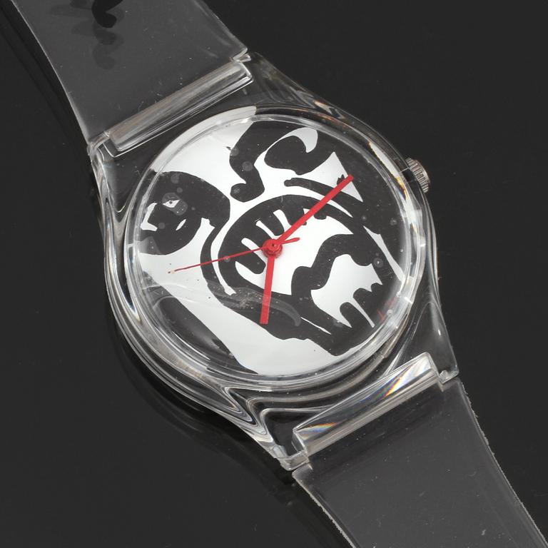 ARMBANDSUR, "Skriket", Bengt Lindström Collection, 2000.