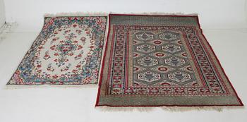 MATTOR, 2 st, orientaliska. 181 x 127 resp 151 x 90.