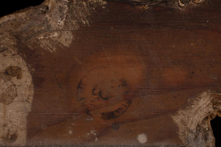 SPEGELLAMPETTER, för två ljus, ett par. Stockholmsarbeten, 1700-talets andra hälft. Rokoko.