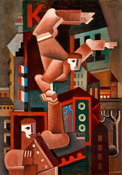 103. Gösta Adrian-Nilsson, "Akrobater i Paris".