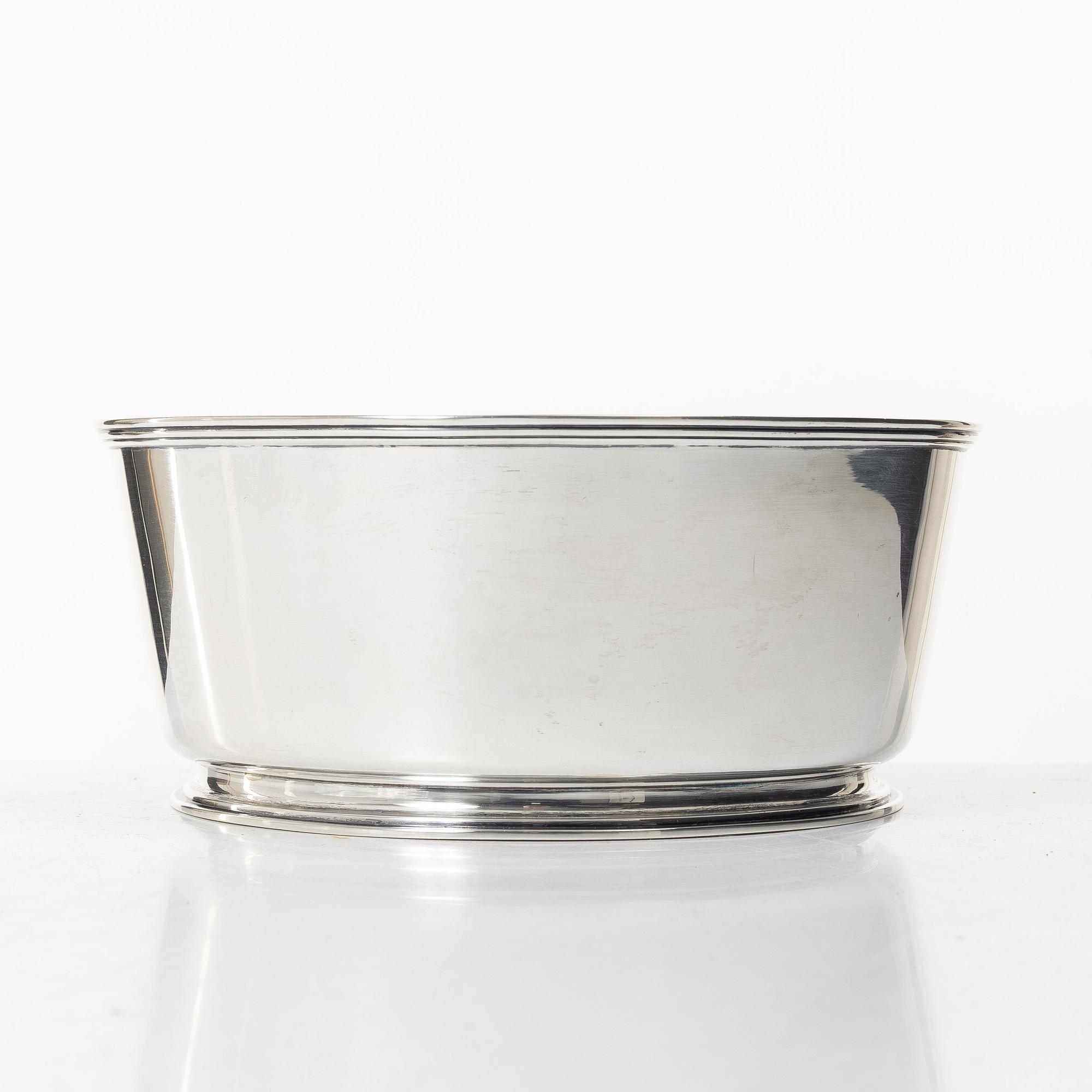 Carl Fredrik Carlman, a silver bowl, Stockholm 1936.