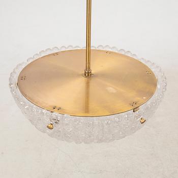 Carl Fagerlund, Orrefors ceiling lamp, late 20th century.