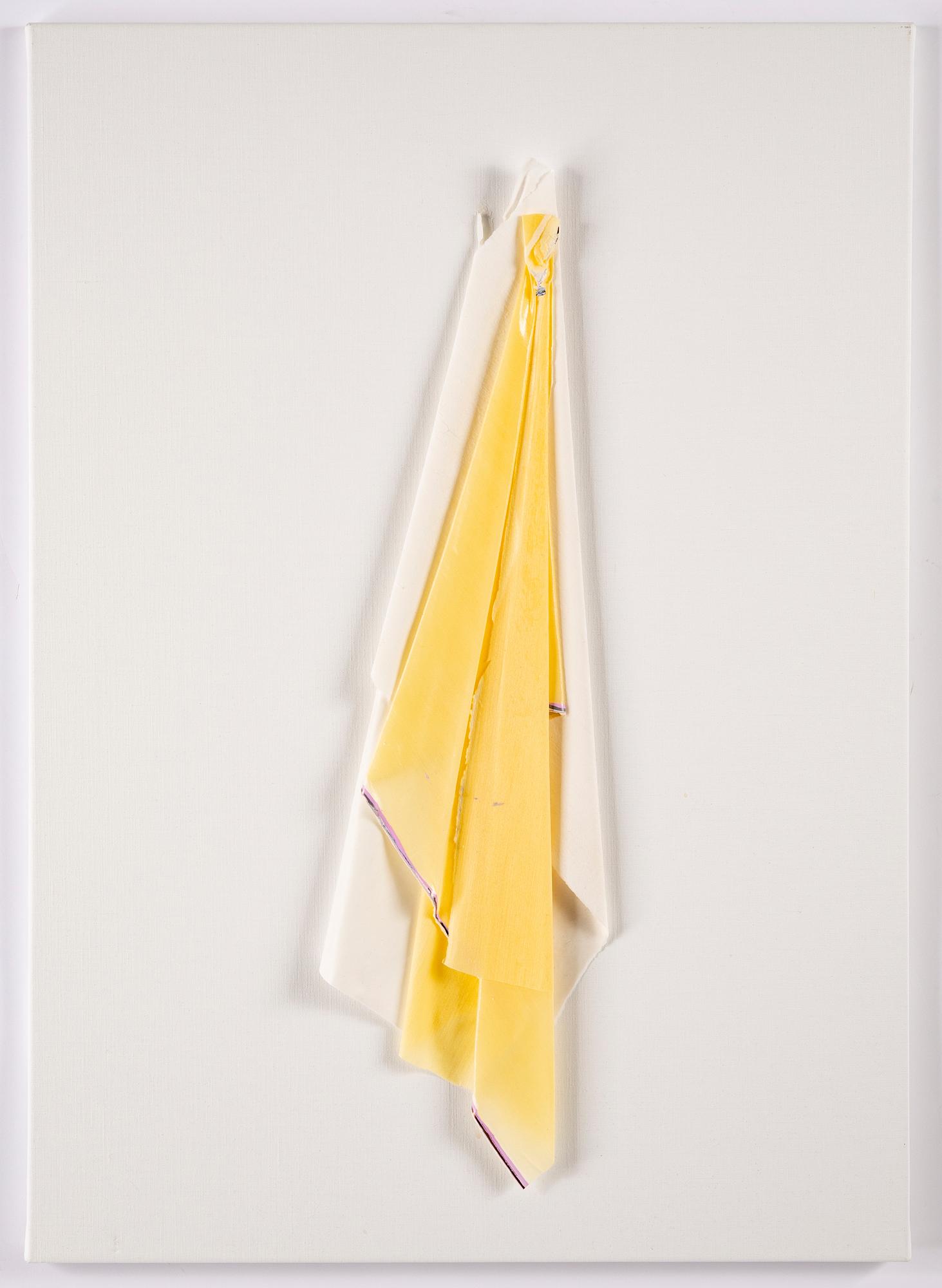 Twan Janssen, acrylic and magnet on canvas, three dimensional work.