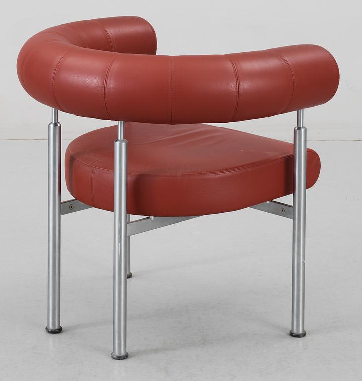 A Johannes Foersom & Peter Hiort-Lorenzen easy chair 'Cobra', Erik Jørgensen, Denmark.