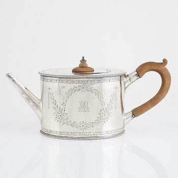 George Angell & Co, tekanna, silver, London 1863.