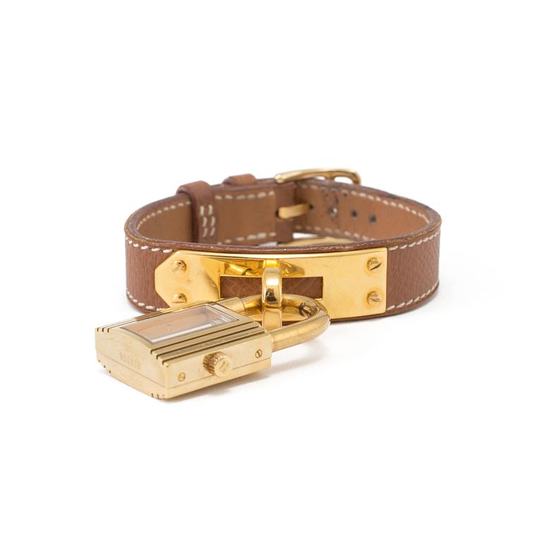 ARMBANDSUR, "Kelly Lock", Hermès.