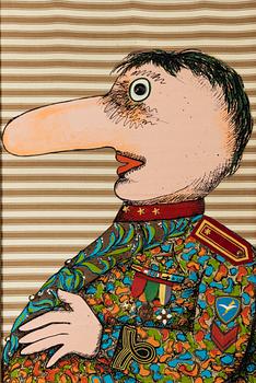 Enrico Baj, "Le Baron Gay de Vernon".
