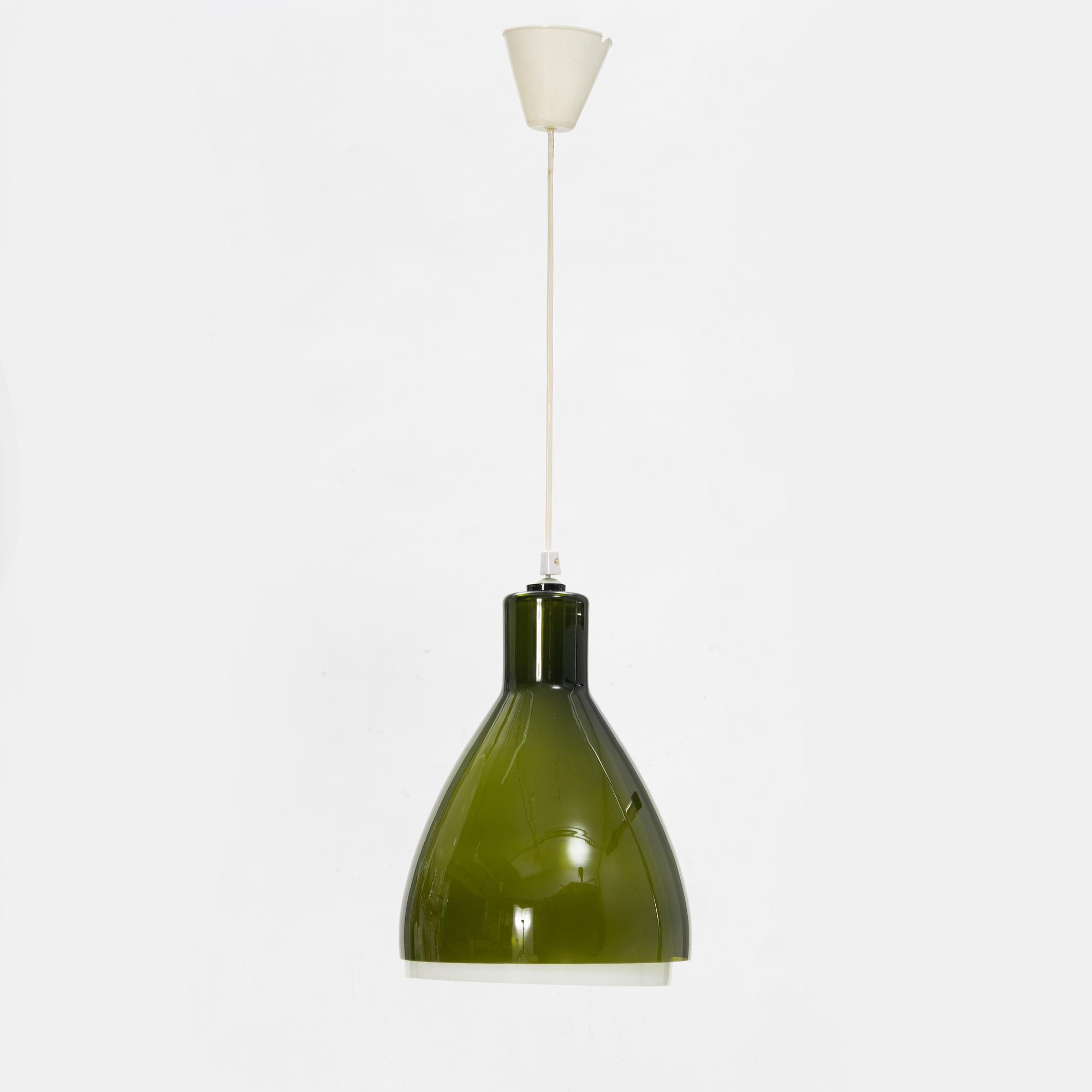 A ceiling lamp, FM Möbler, Denmark. Mid 1900's.