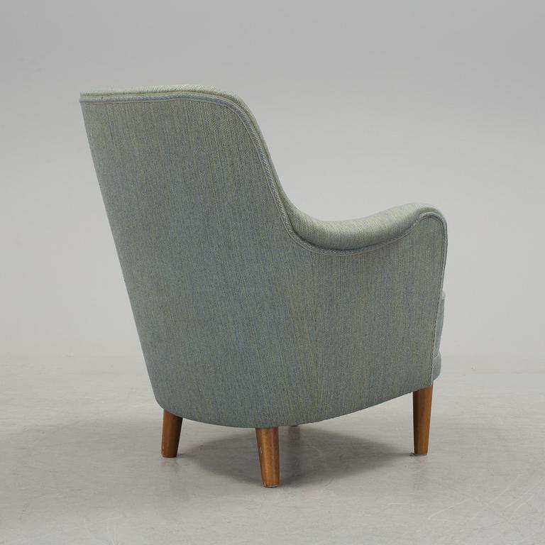 CARL MALMSTEN, fåtölj, "Samsas", 1900-talets andra hälft.