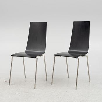 Mattias Ljunggren, six "Cobra" chairs, Källemo, Sweden.