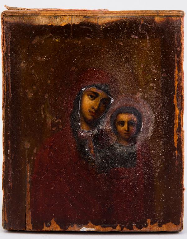 IKON, silver, Moscow ca 1900.