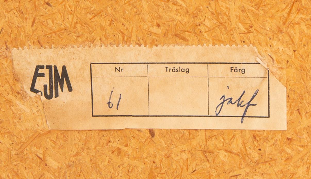 soffbord Edvard Jönssons möbelfabrik Värnamo 1960-tal.