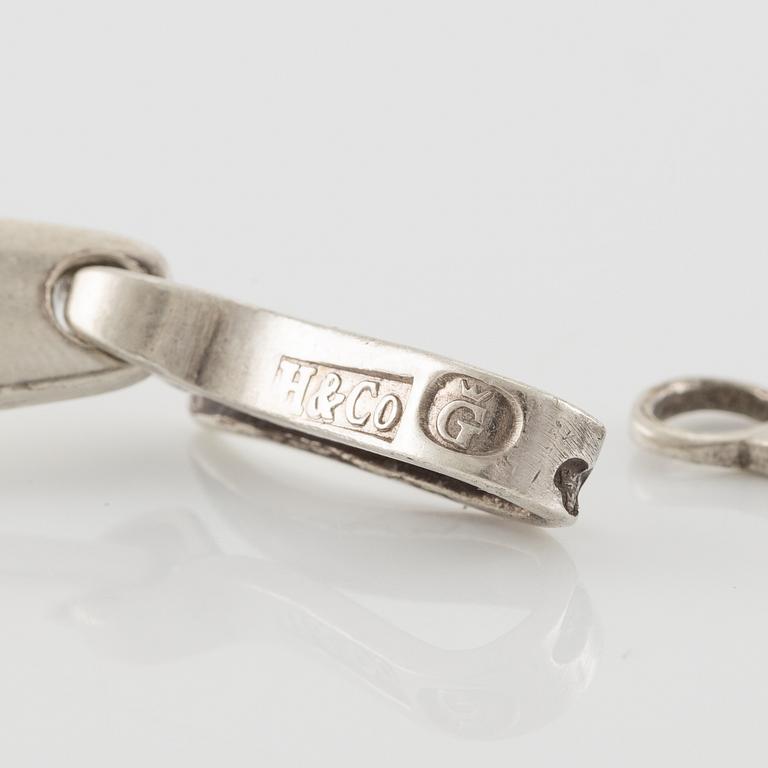 Sven-Erik Högberg, necklace, silver, Gothenburg 1960.