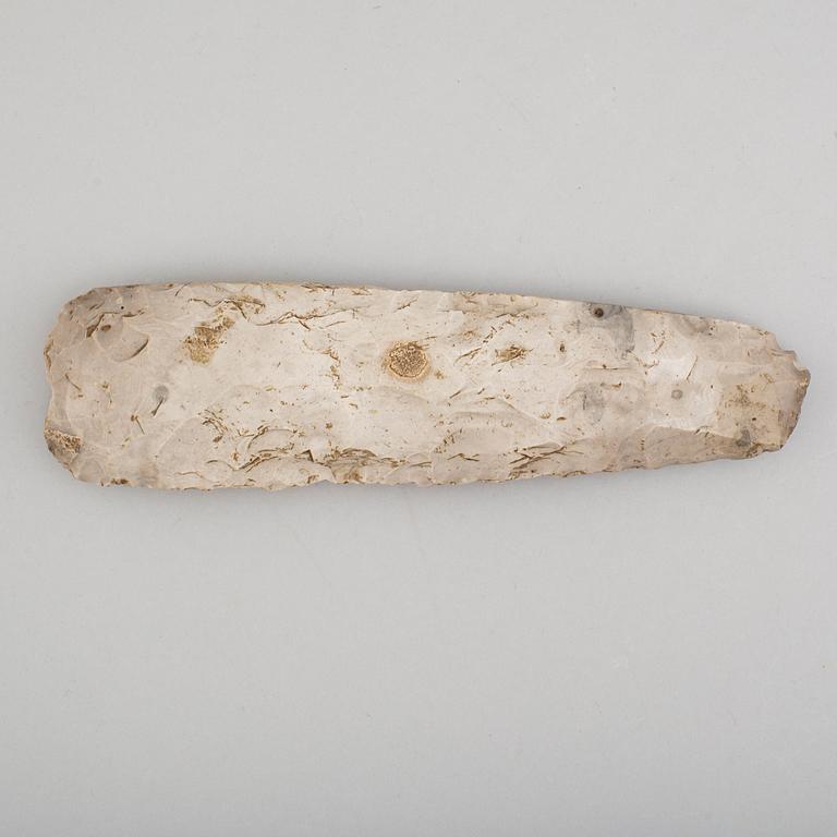 A early-mid neolithic flint axe.