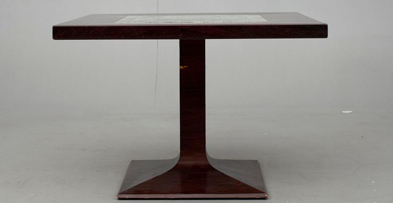 SOFFBORD, sten samt trä, 1970-tal.