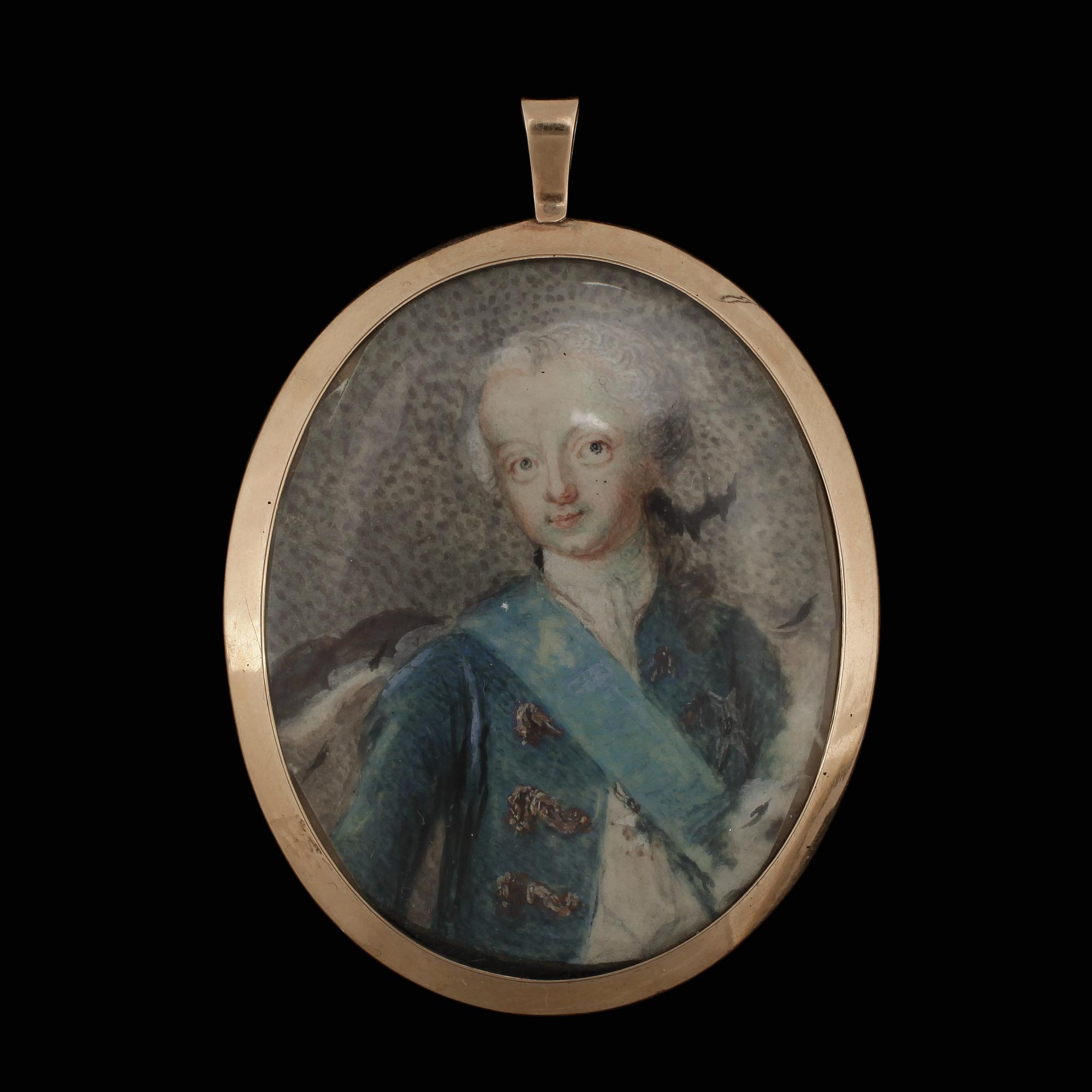 CARL FREDRIK MÖRCK, Miniatyr, gouache, ej signerad.