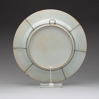 FAT, porslin, Qingdynastin, Qianlong (1736-95).
