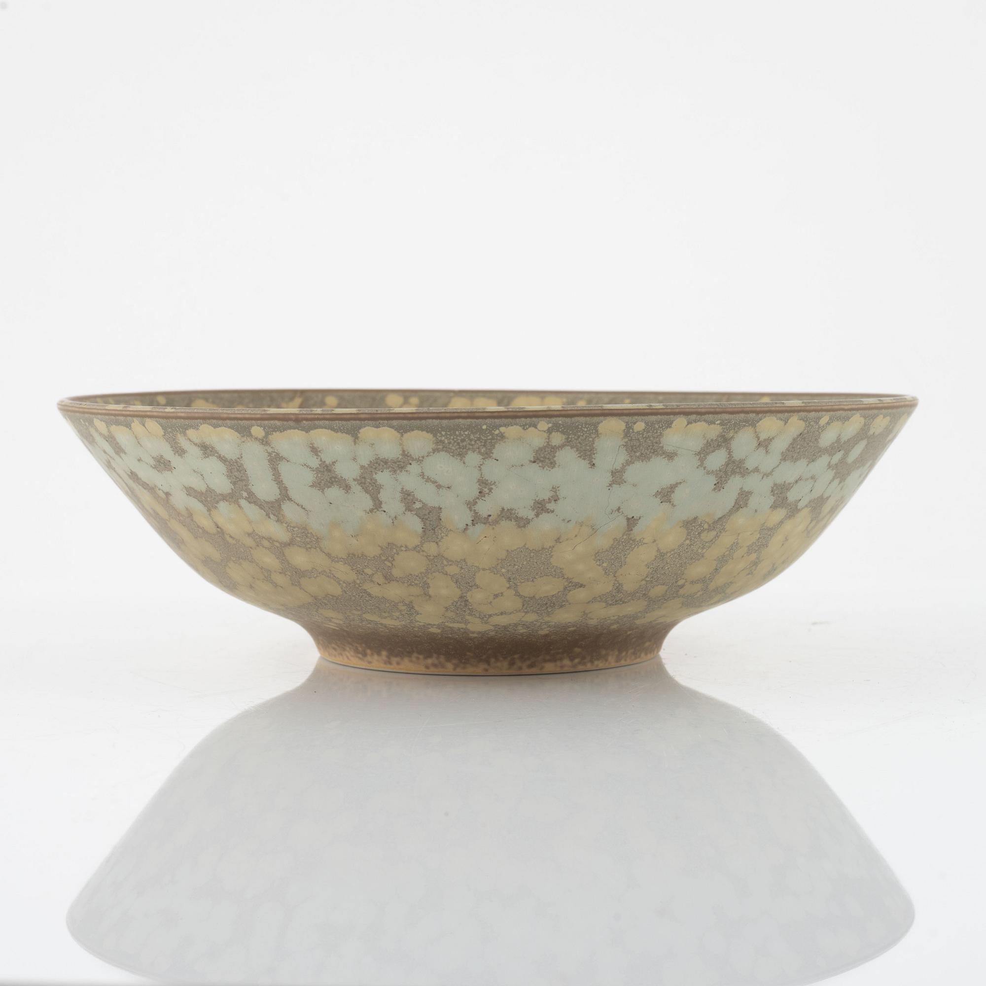 Carl-Harry Stålhane, skål, stengods, Rörstrand.