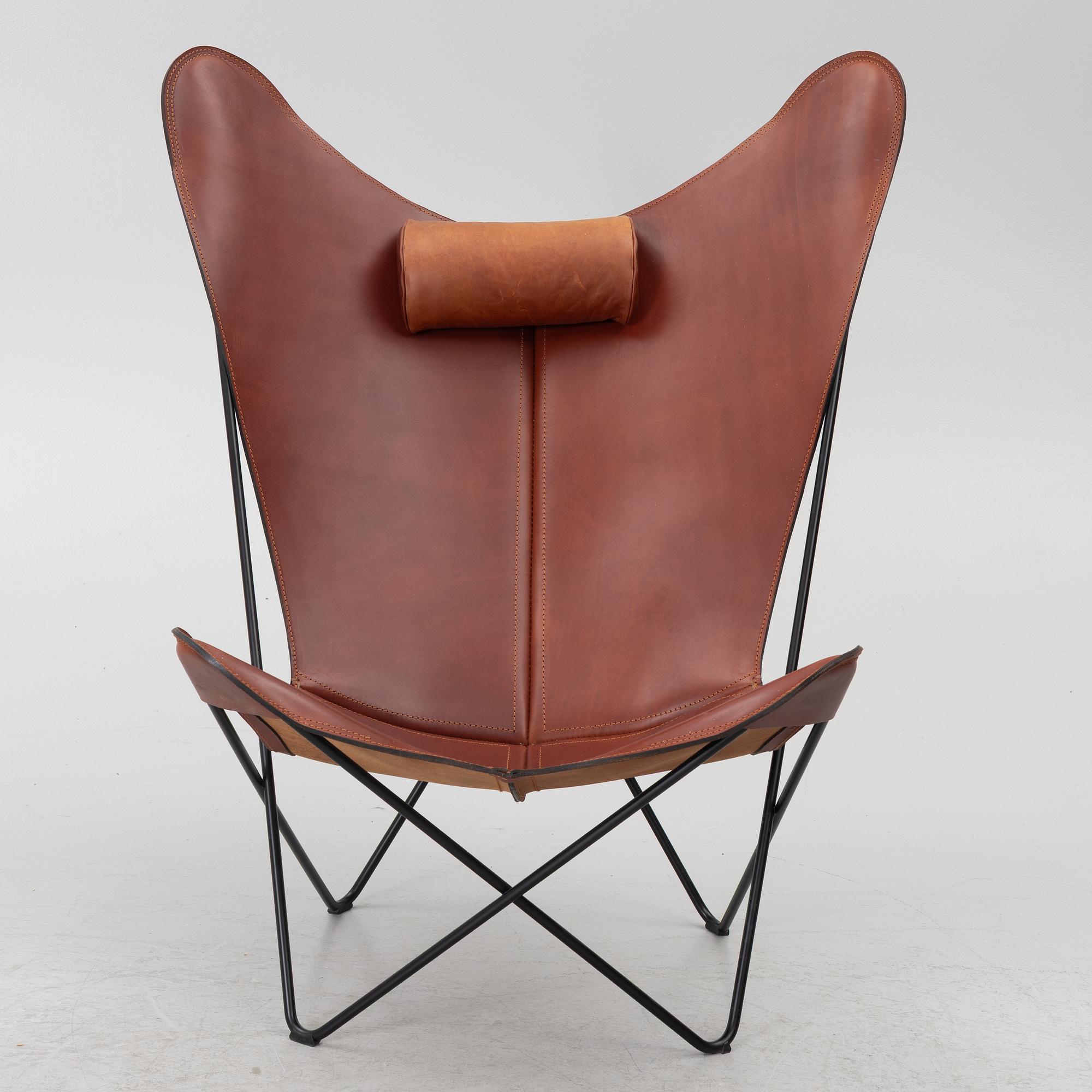 Fåtölj, "KS Chair" med fotpall, OX Denmarq.
