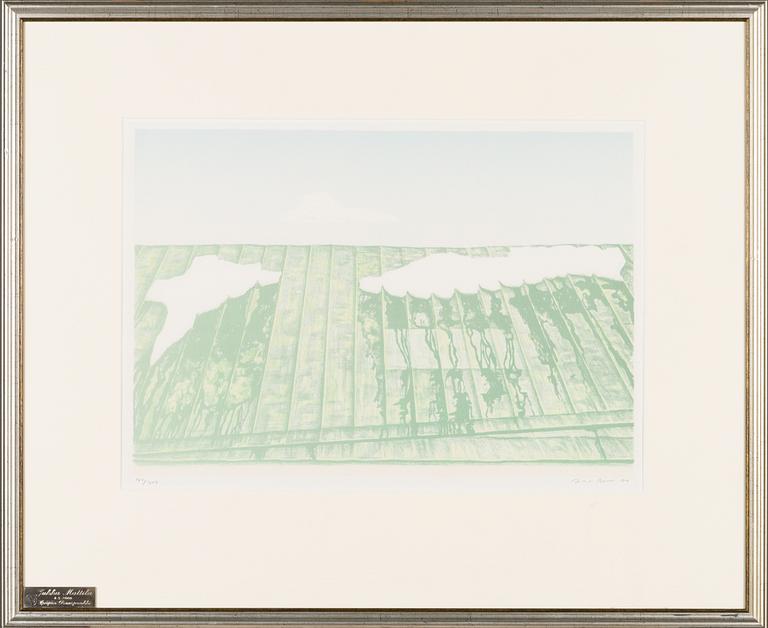 Risto Suomi, lithograph, signed and dated -84, numrerad 162/300.