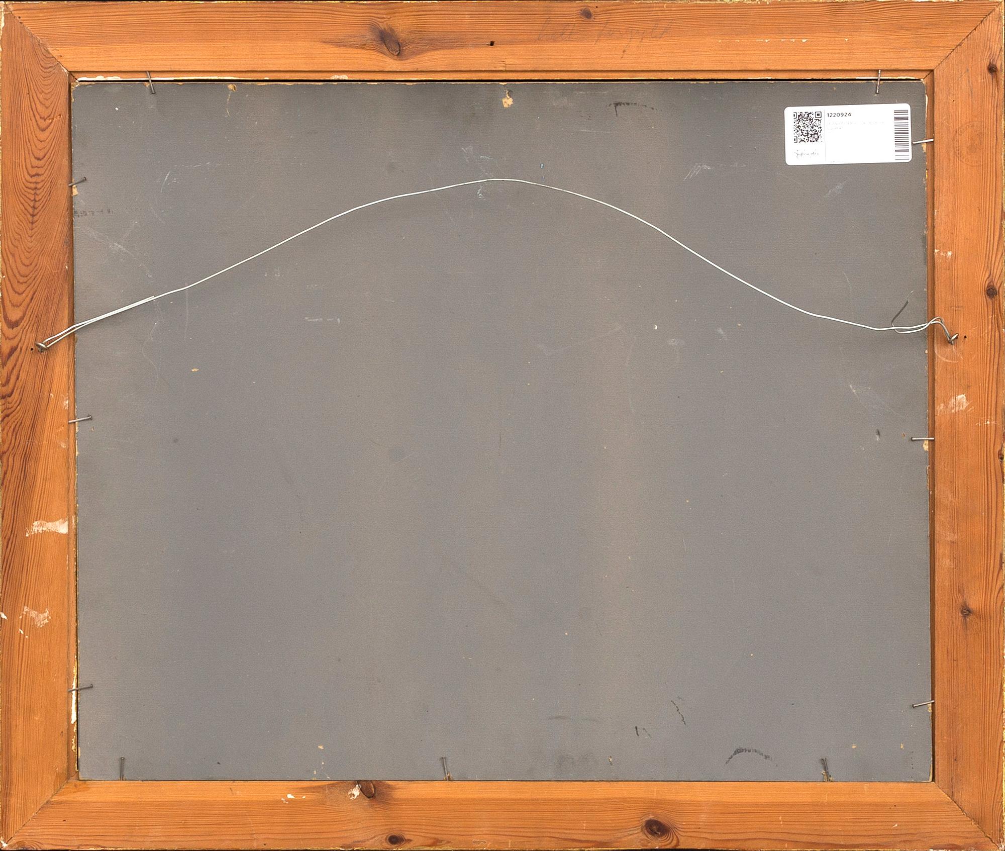 JEAN HEIBERG, oil on panel signed.