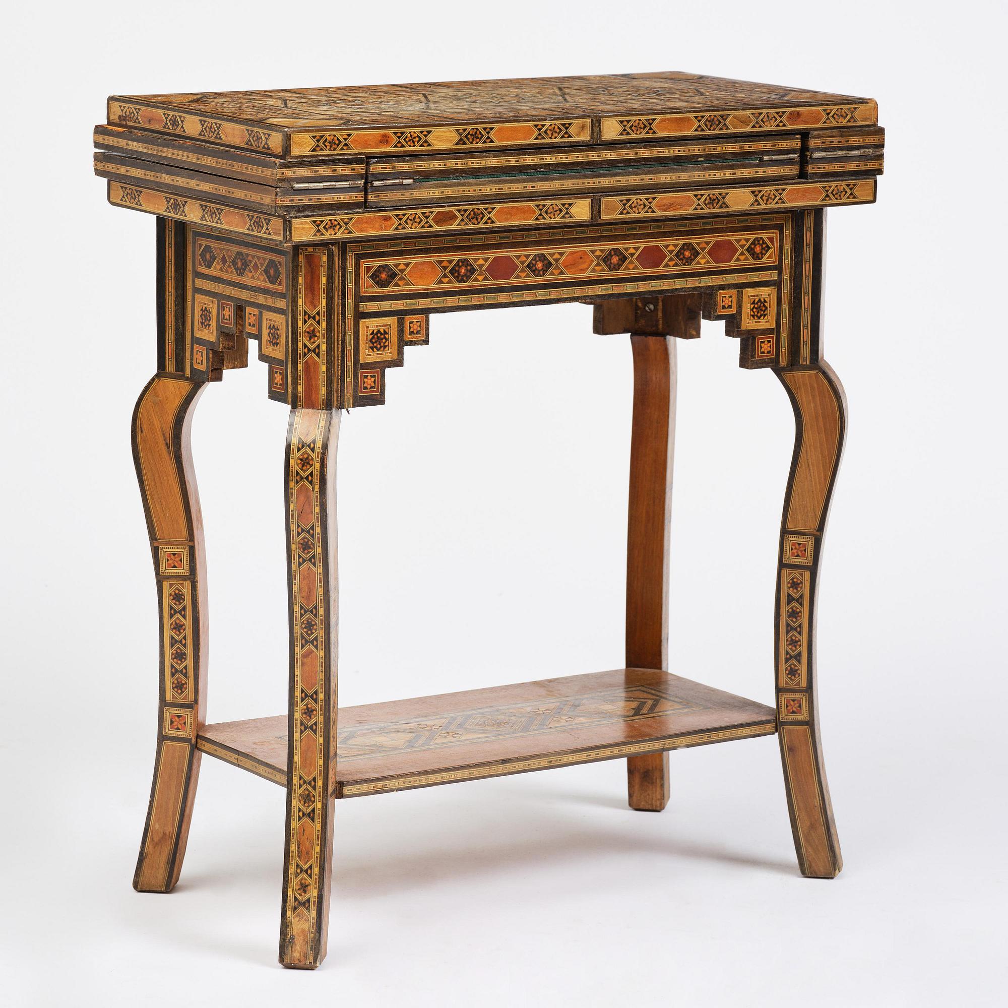 Spelbord, Damaskus Syrien, omkring år 1900.