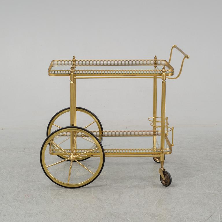 A second half of the 20th Century drink trolley.