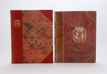 BÖCKER, 14 volymer, Svenska Slott och Herresäten. 1932-1933.