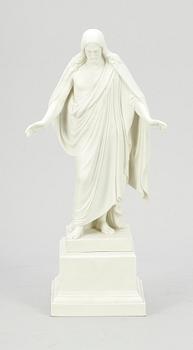 FIGUR, parian, efter Bertel Thorvaldsen, Gustavsberg, 1908-09.
