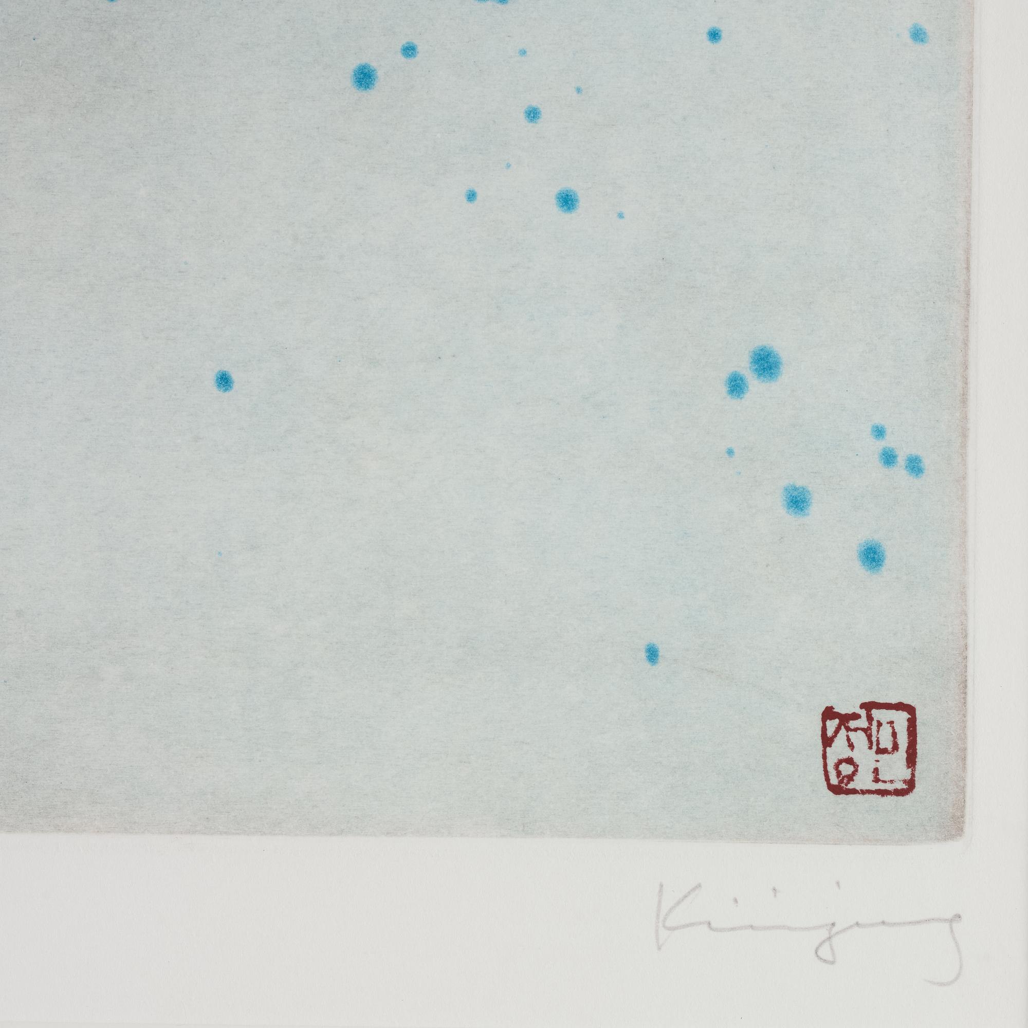 Minjung Kim, färgetsning. Signerad och numrerad 50/50.