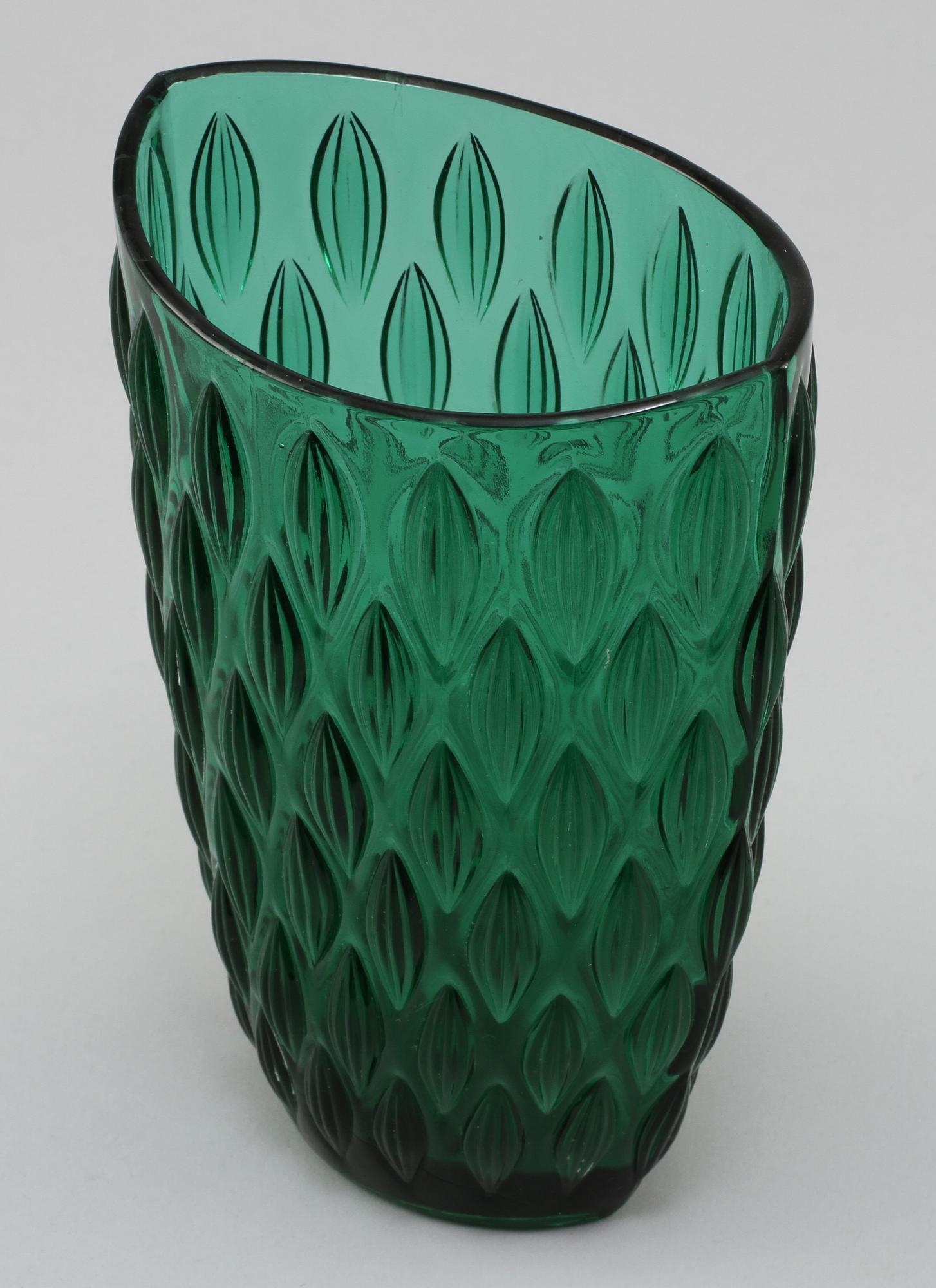 VAS, glas, "Ellipsvas", Arthur Percy, Gullaskruf, efter 1955.